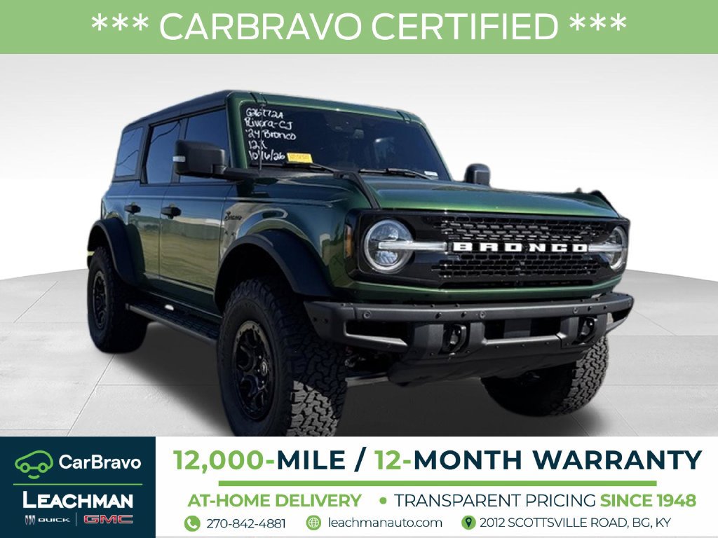 Used 2024 Ford Bronco Wildtrak AWD/4WD 360° Tour