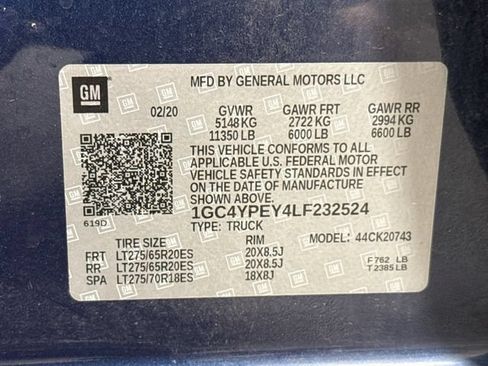 Used 2020 Chevrolet Silverado 2500 LTZ w/ LTZ Premium Package AWD/4WD image 33