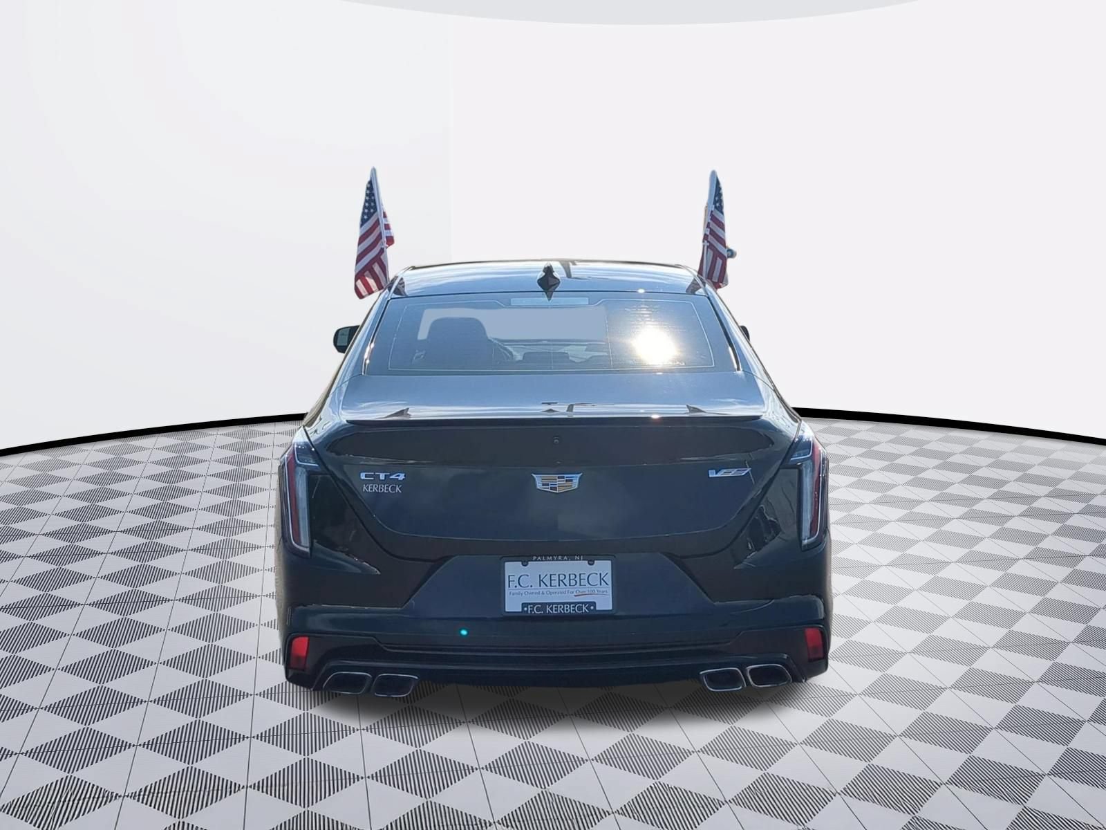 Certified 2022 Cadillac CT4 V w/ Technology Package RWD image 6