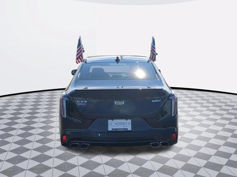 Certified 2022 Cadillac CT4 V w/ Technology Package RWD image 6
