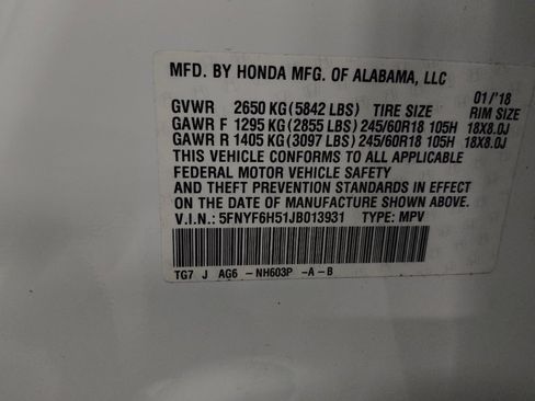 Used 2018 Honda Pilot EX-L image 33