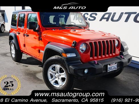 Used 2020 Jeep Wrangler Unlimited Sport S image 1