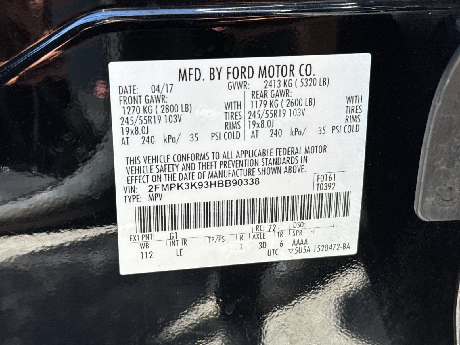 Used 2017 Ford Edge Titanium FWD image 27