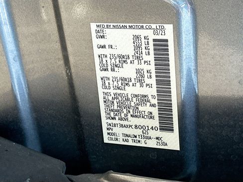 Certified 2023 Nissan Rogue SV image 30