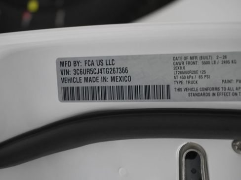 New 2026 RAM 2500 Tradesman image 37