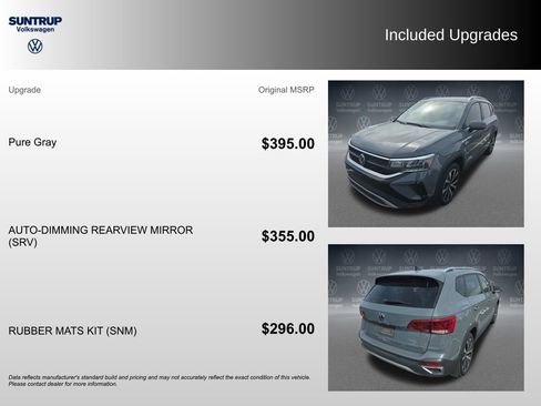 Used 2023 Volkswagen Taos SE image 2