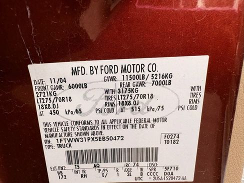 Used 2005 Ford F350 Lariat AWD/4WD image 30