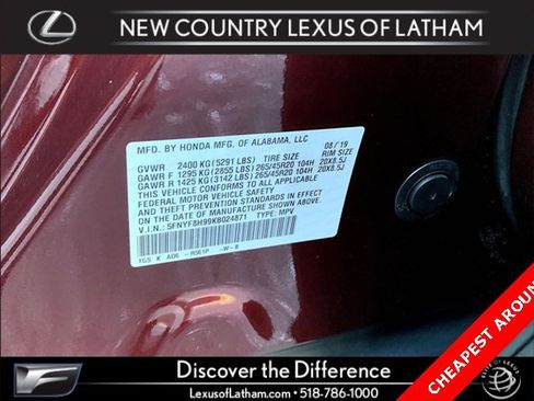 Used 2019 Honda Passport Touring image 21