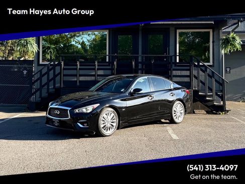 Used 2019 INFINITI Q50 Luxe w/ Cargo Package (L96) RWD image 1