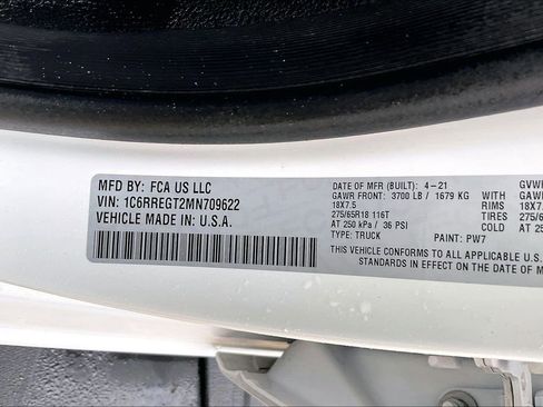 Used 2021 RAM 1500 Tradesman RWD image 16