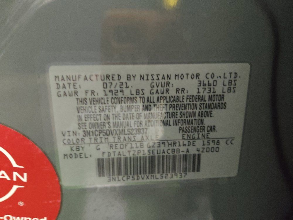 Used 2021 Nissan Kicks SR w/ SR Premium Package FWD image 33