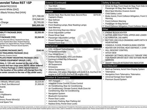 Used 2026 Chevrolet Tahoe RST w/ RST Capability Package AWD/4WD image 44
