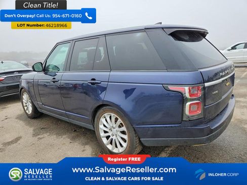 Used 2019 Land Rover Range Rover HSE AWD/4WD image 3