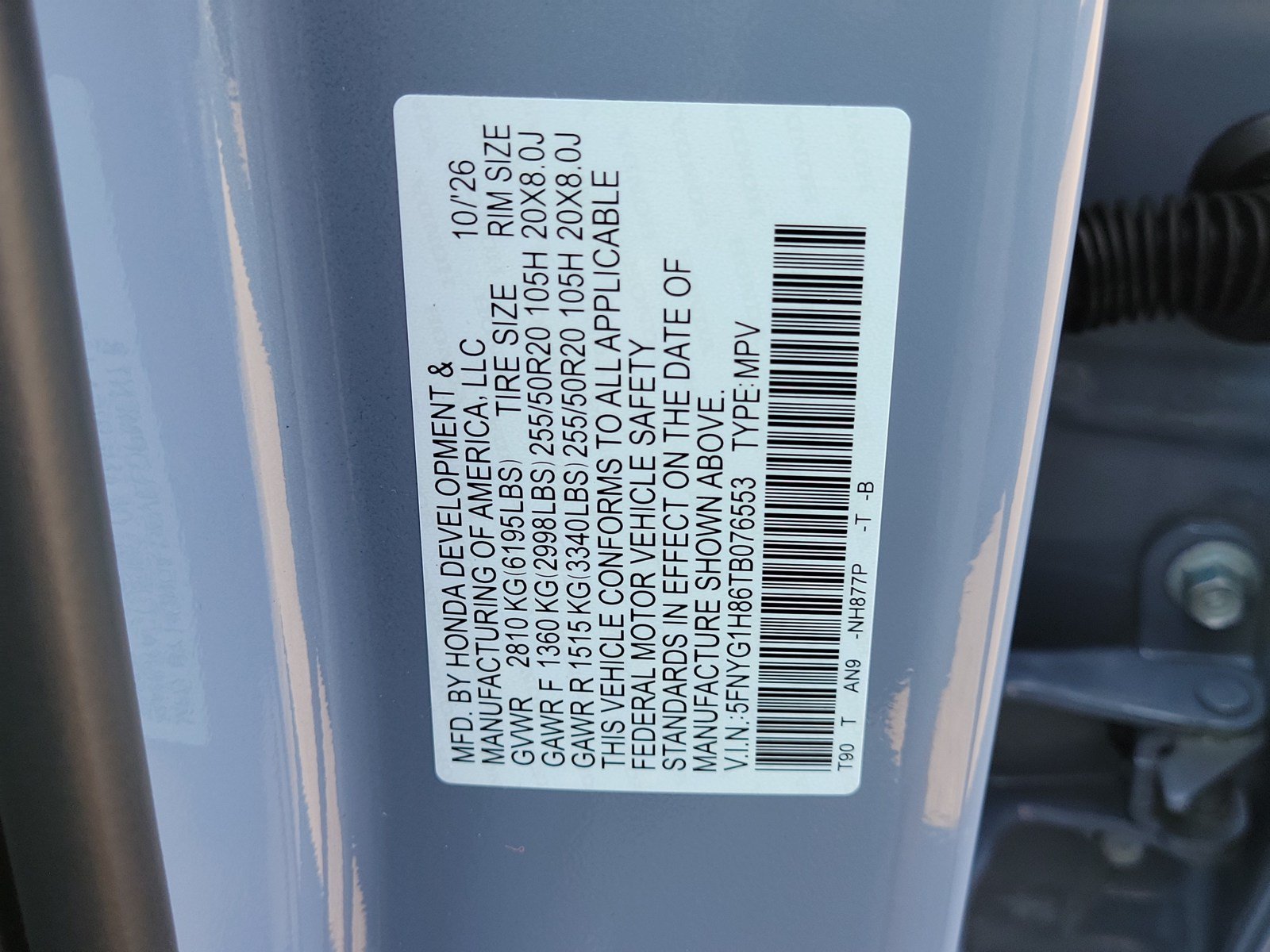New 2026 Honda Pilot Elite image 34