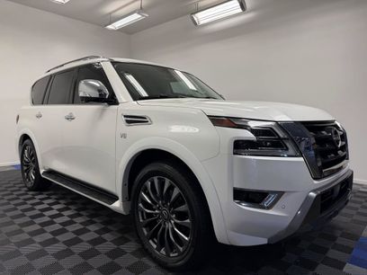 Used 2021 Nissan Armada Platinum w/ Captain's Chairs Package