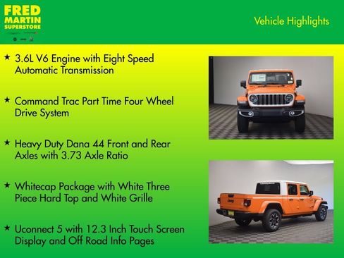 New 2026 Jeep Gladiator Sport AWD/4WD image 8