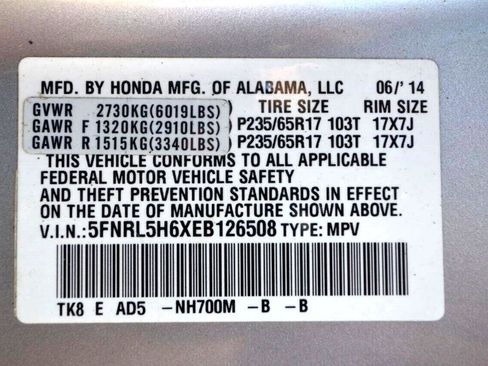 Used 2014 Honda Odyssey EX-L image 43