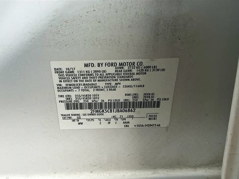 Used 2018 Ford Flex SEL w/ Equipment Group 202A FWD image 33