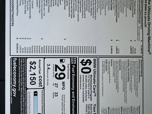 New 2026 BMW X3 xDrive30 w/ Premium Package AWD/4WD image 25