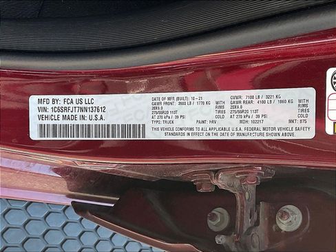 Used 2022 RAM 1500 Laramie w/ G/T Package AWD/4WD image 20