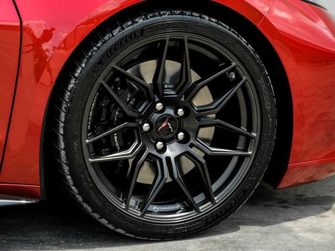 Used 2023 Chevrolet Corvette Z06 w/ Chrome Exterior Badge Package RWD image 53
