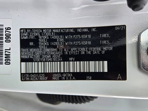 Used 2021 Toyota Sequoia TRD Pro image 35