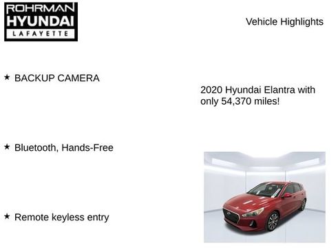 Used 2020 Hyundai Elantra GT FWD image 7