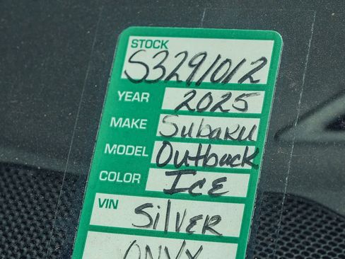 New 2025 Subaru Outback Onyx Edition image 26