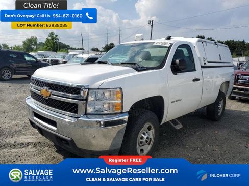 Used 2014 Chevrolet Silverado 2500 W/T w/ Snow Plow Prep Package image 1