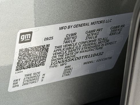 New 2026 Chevrolet Tahoe Premier RWD image 24