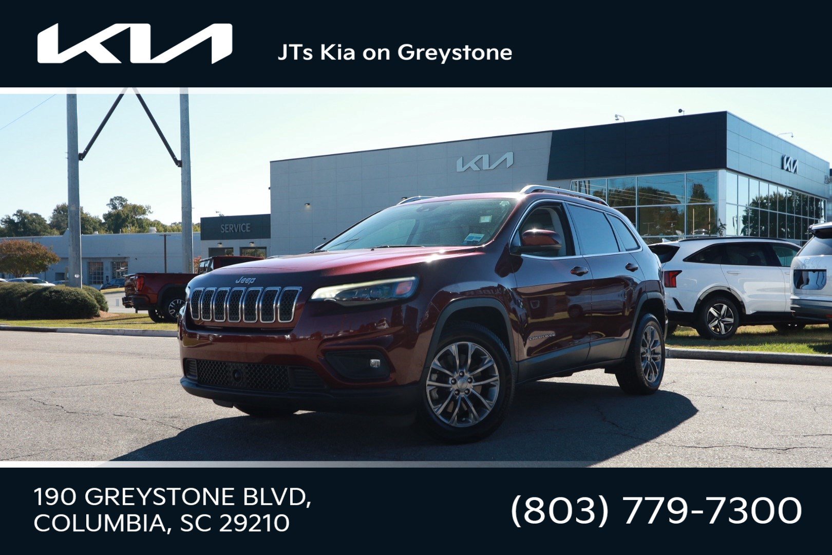 Used 2021 Jeep Cherokee Latitude Lux w/ Sun & Sound Group FWD 360° Tour