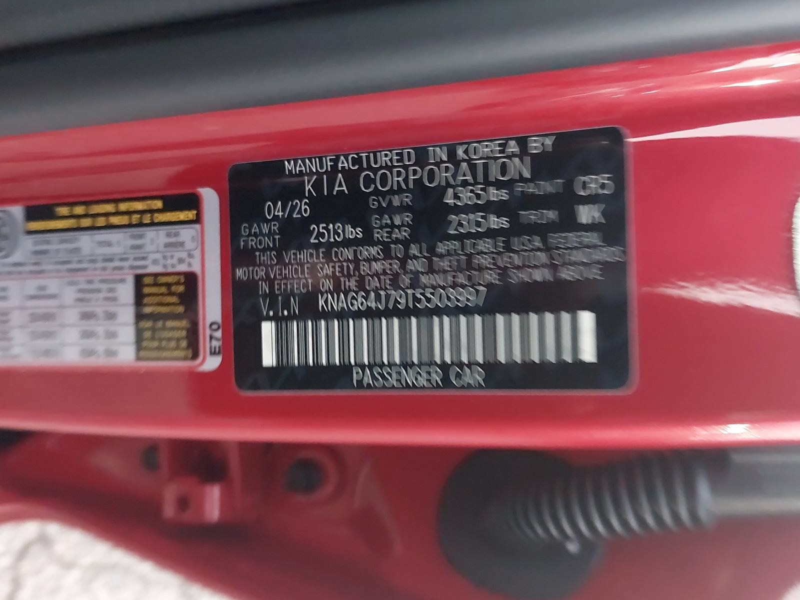 New 2026 Kia K5 GT-Line w/ GT-Line Premium Package FWD image 35