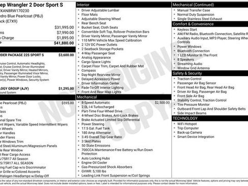 Used 2024 Jeep Wrangler Sport S image 27