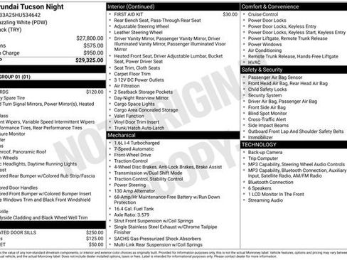 Used 2017 Hyundai Tucson Night FWD image 2