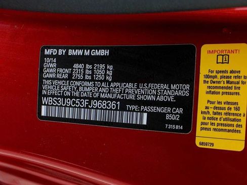 Used 2015 BMW M4 Convertible RWD image 47