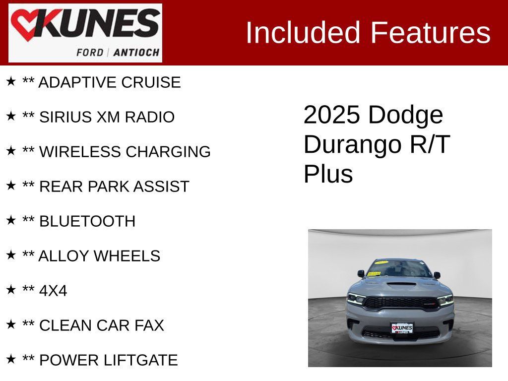 Used 2025 Dodge Durango R/T AWD/4WD image 4
