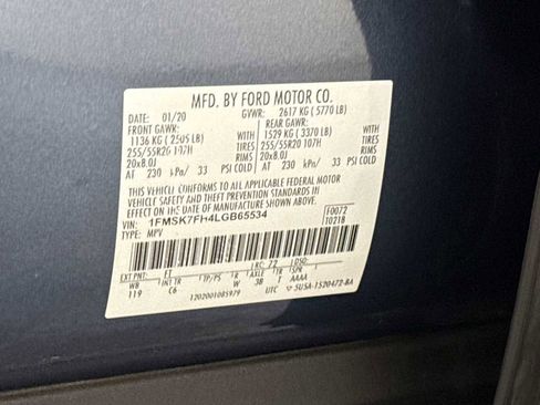 Used 2020 Ford Explorer Limited image 11