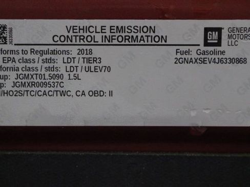 Used 2018 Chevrolet Equinox LT w/ Sun & Infotainment Package AWD/4WD image 59