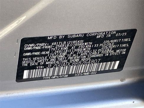 Certified 2024 Subaru Crosstrek 2.0i Premium w/ Crosstrek Mirror Package AWD/4WD image 31