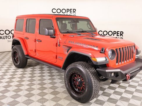 Used 2022 Jeep Wrangler Unlimited Rubicon w/ LED Lighting Group image 1