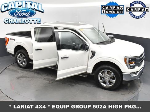 Used 2022 Ford F150 Lariat w/ Equipment Group 502A High image 32