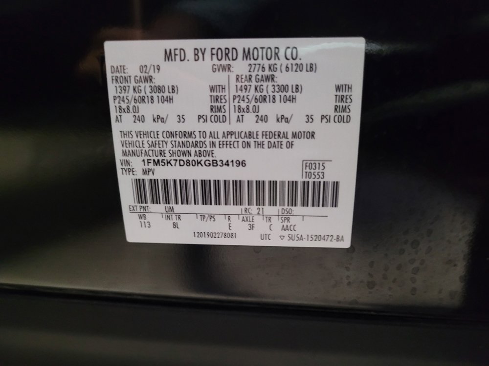 Used 2019 Ford Explorer XLT w/ Class III Trailer Tow Package FWD image 33