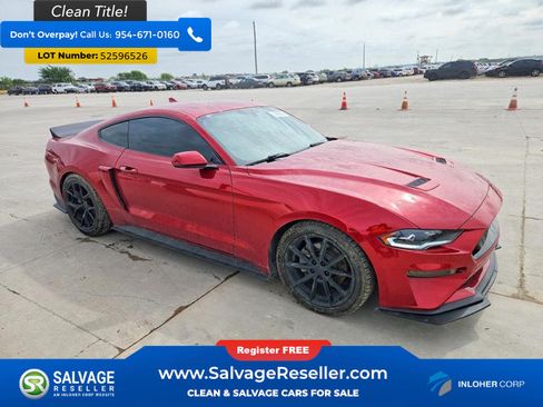 Used 2020 Ford Mustang Premium w/ Wheel & Stripe Package RWD image 5