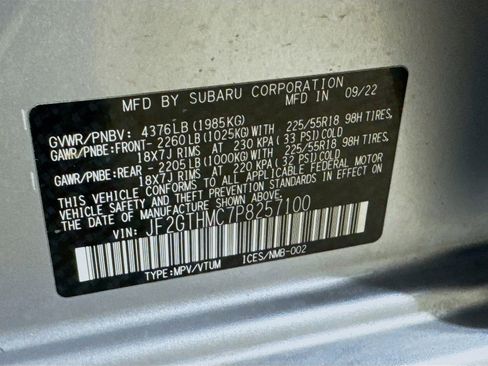 Certified 2023 Subaru Crosstrek 2.5i Limited image 23