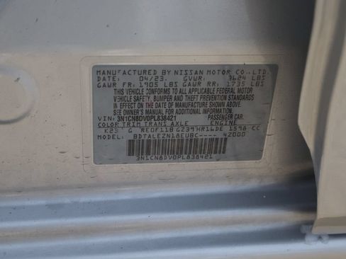 Used 2023 Nissan Versa S w/ S Plus Package FWD image 44