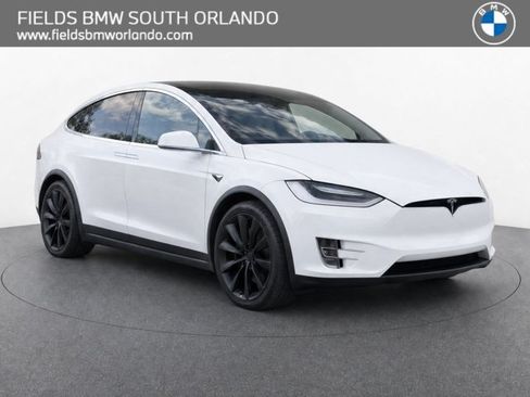 Used 2018 Tesla Model X 75D AWD/4WD image 1