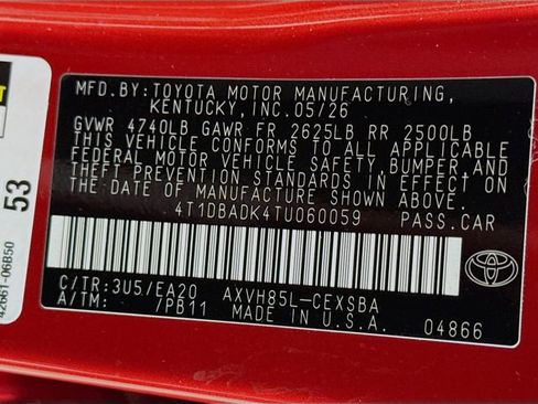 New 2026 Toyota Camry Hybrid AWD/4WD image 30