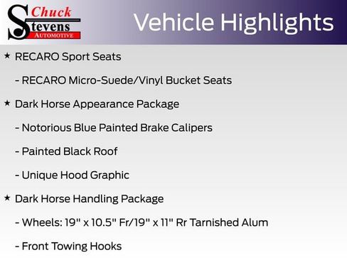 New 2025 Ford Mustang Dark Horse w/ Dark Horse Handlin Package image 11