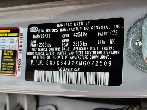 Used 2021 Kia K5 GT-Line FWD image 29