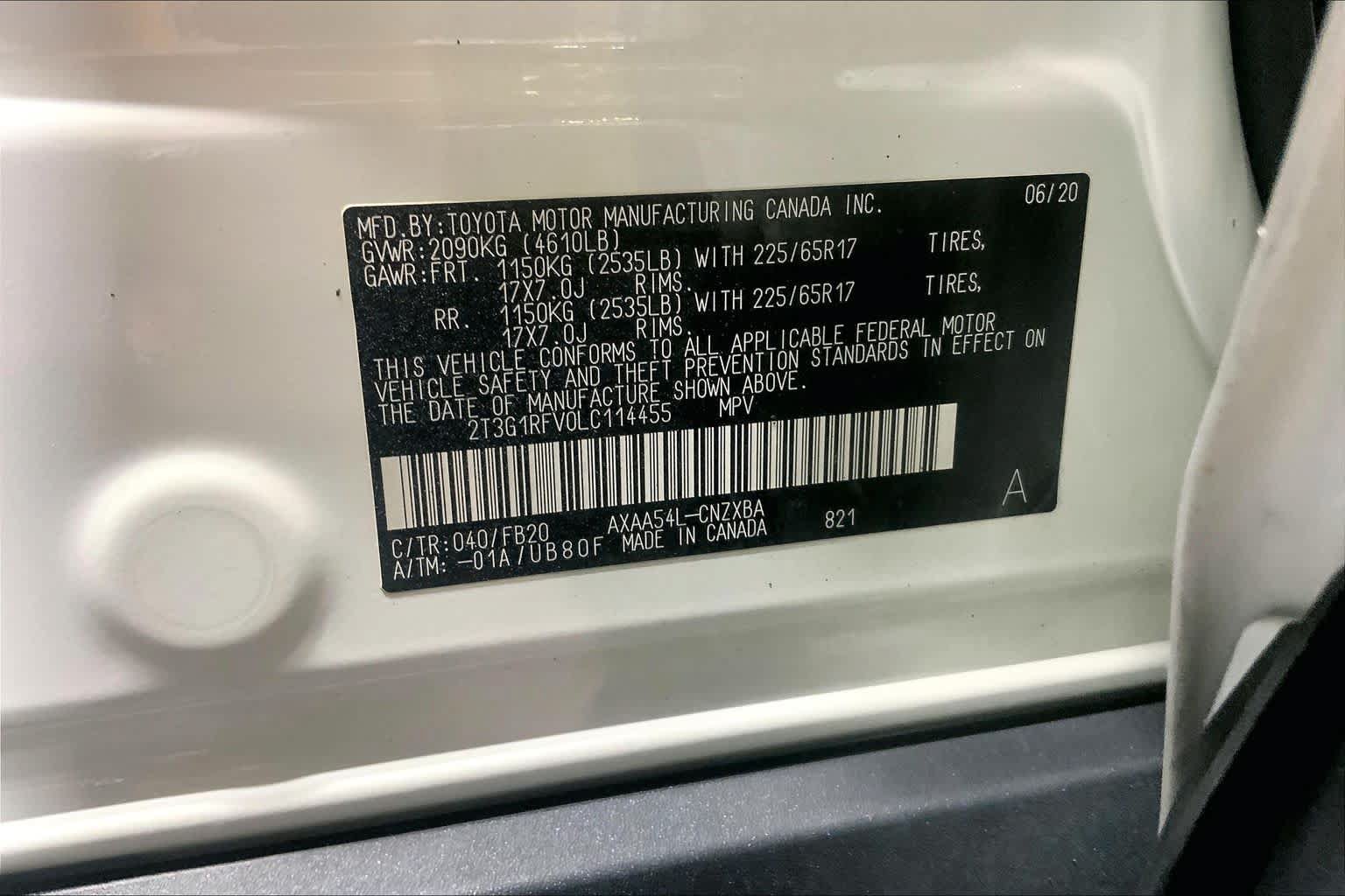 Used 2020 Toyota RAV4 LE w/ All Weather Liner Package AWD/4WD image 36
